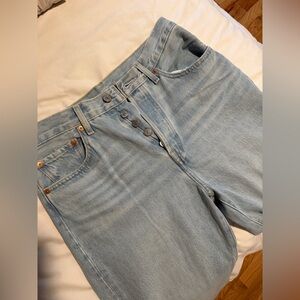 NEW LEVI high waisted 501s - Size 28x31